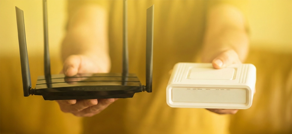 تفاوت روتر و مودم