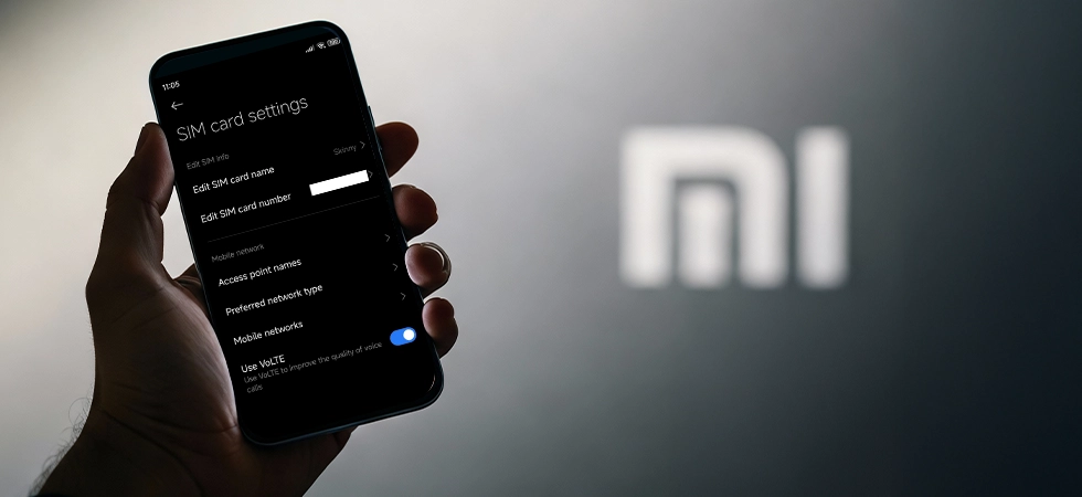 تنظیمات VoLTE در شیائومی
