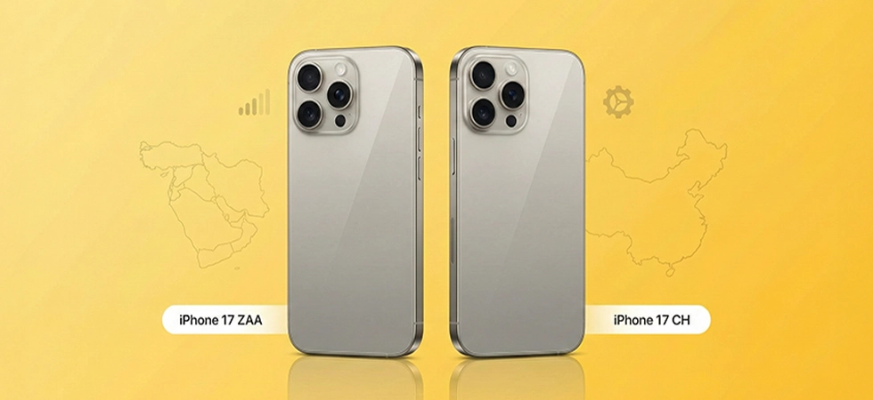 آیفون ZAA و CH